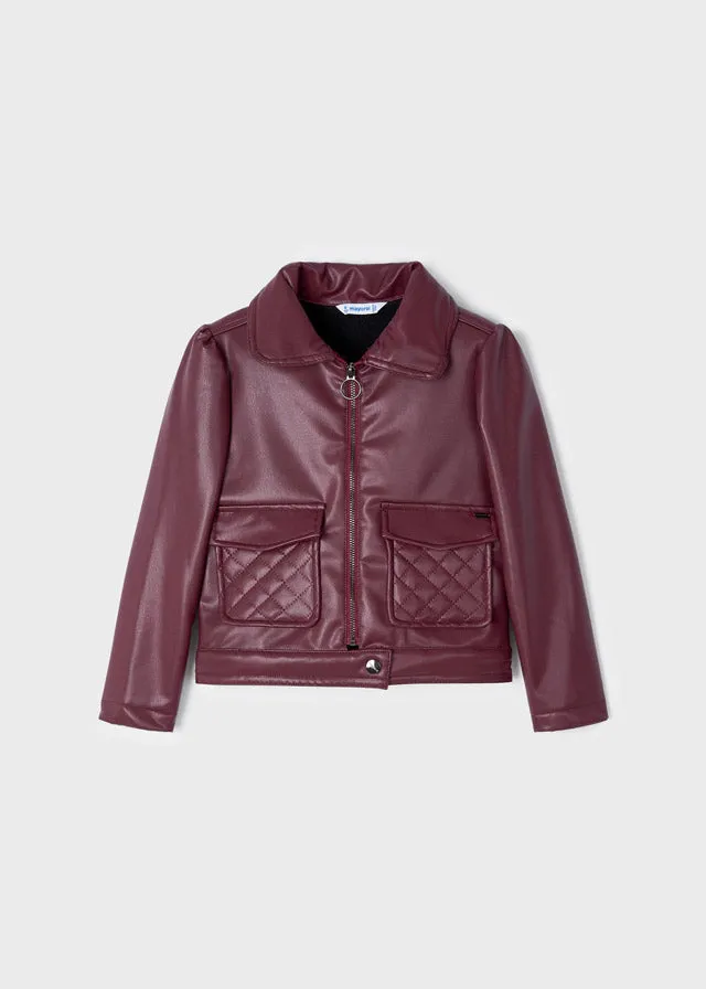 Ruby Faux Leather Jacket