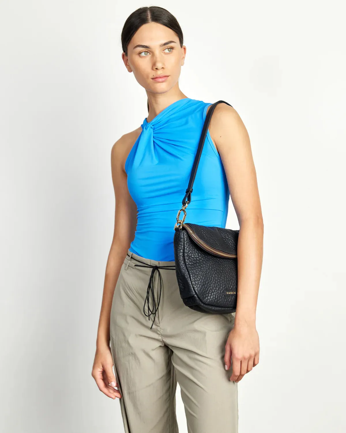 Saben Fifi Crossbody Bag Black Bubble