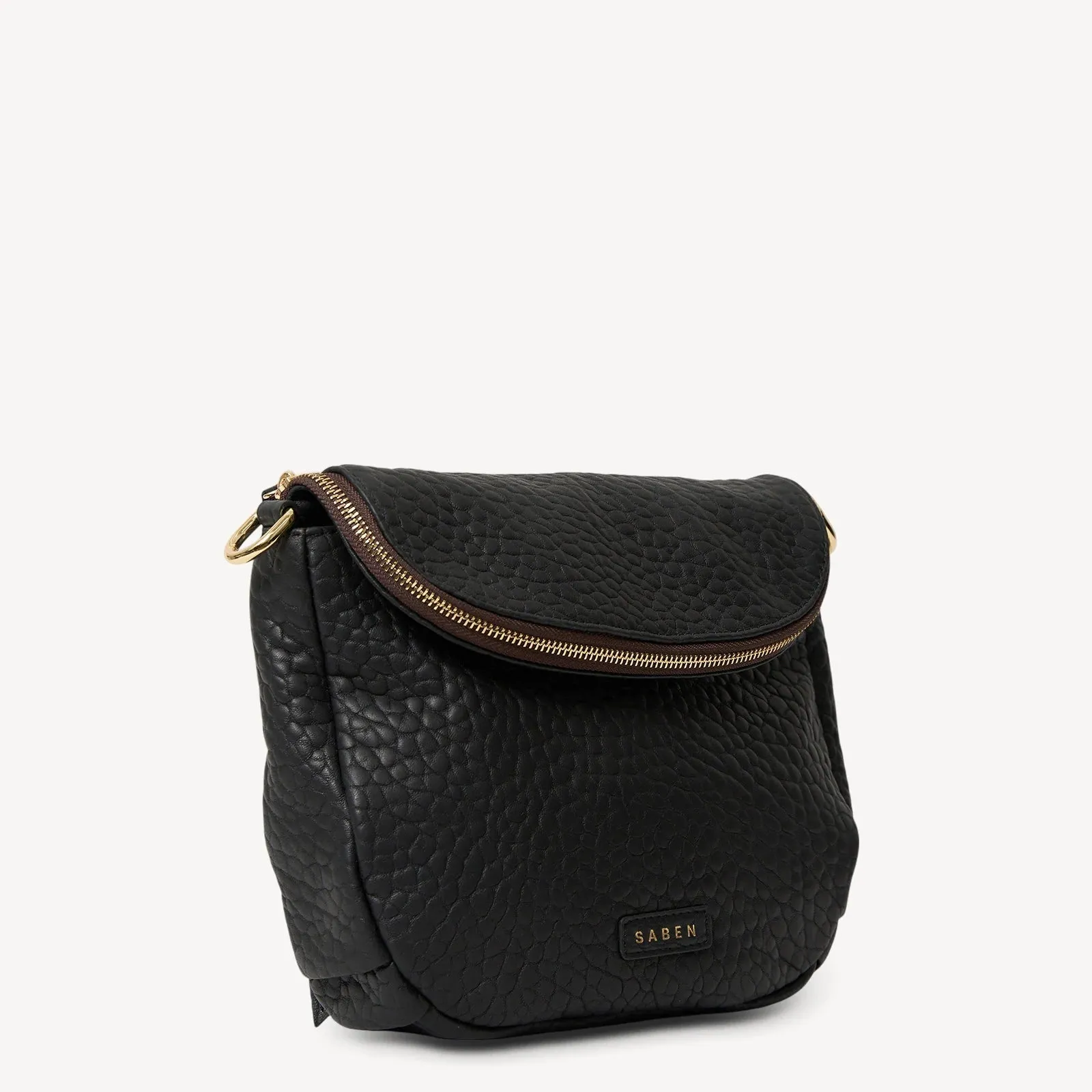 Saben Fifi Crossbody Bag Black Bubble