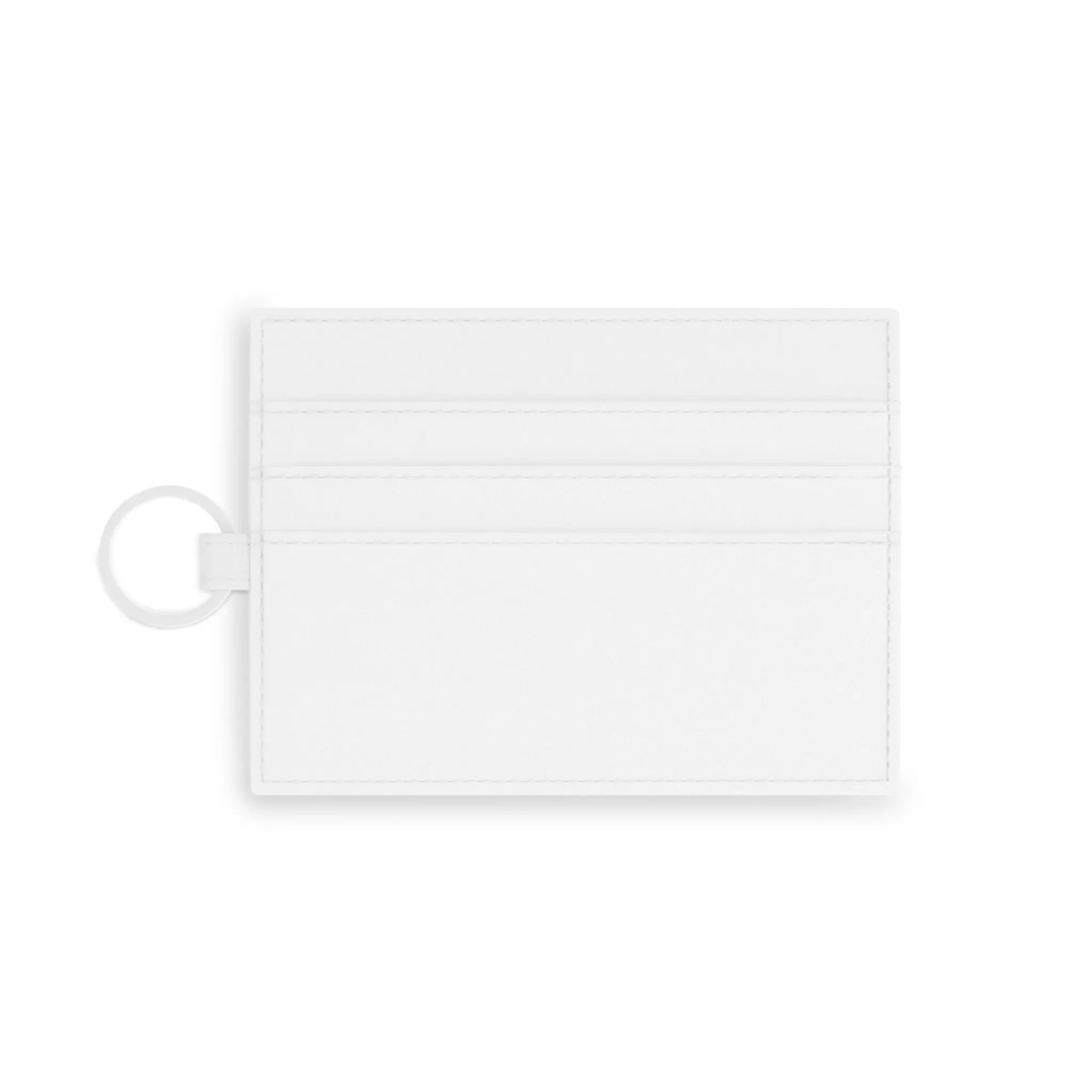 Saffiano Leather Card Holder 'Follow your dreams'