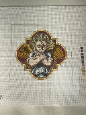*SALE - Barbara Russell BR371 Angel Ornament