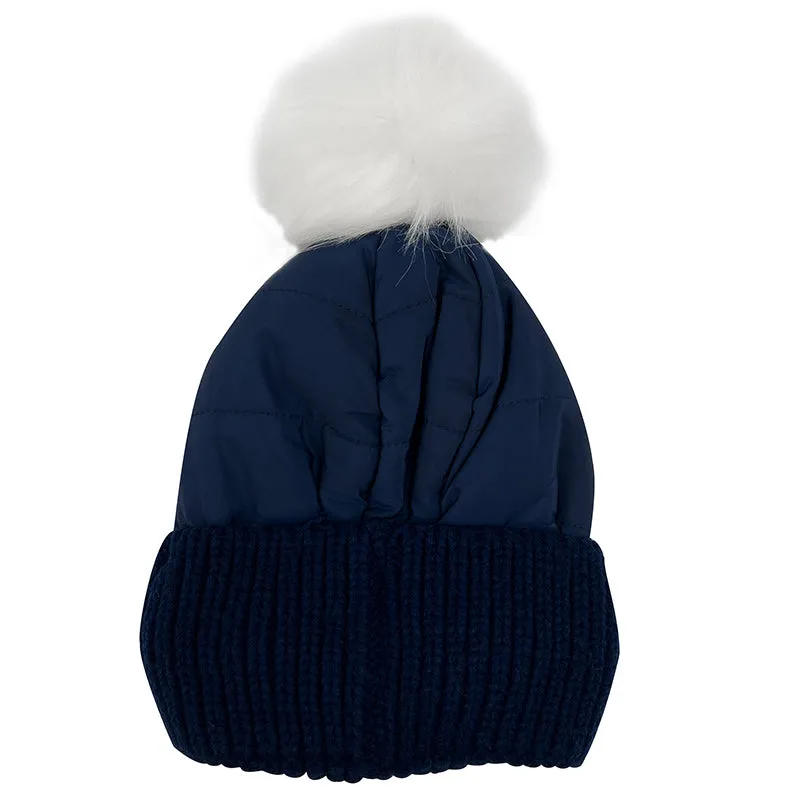 Sale - Zoozatz Puffer Hat With Pom