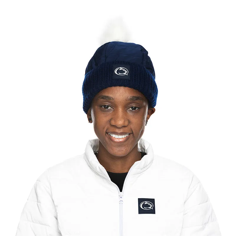 Sale - Zoozatz Puffer Hat With Pom
