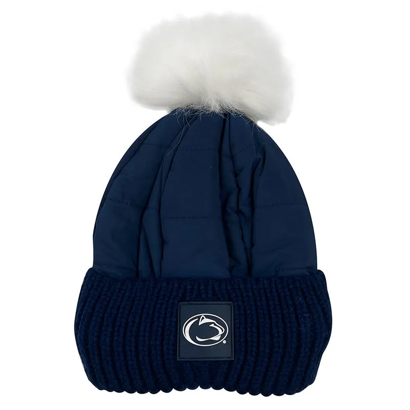 Sale - Zoozatz Puffer Hat With Pom