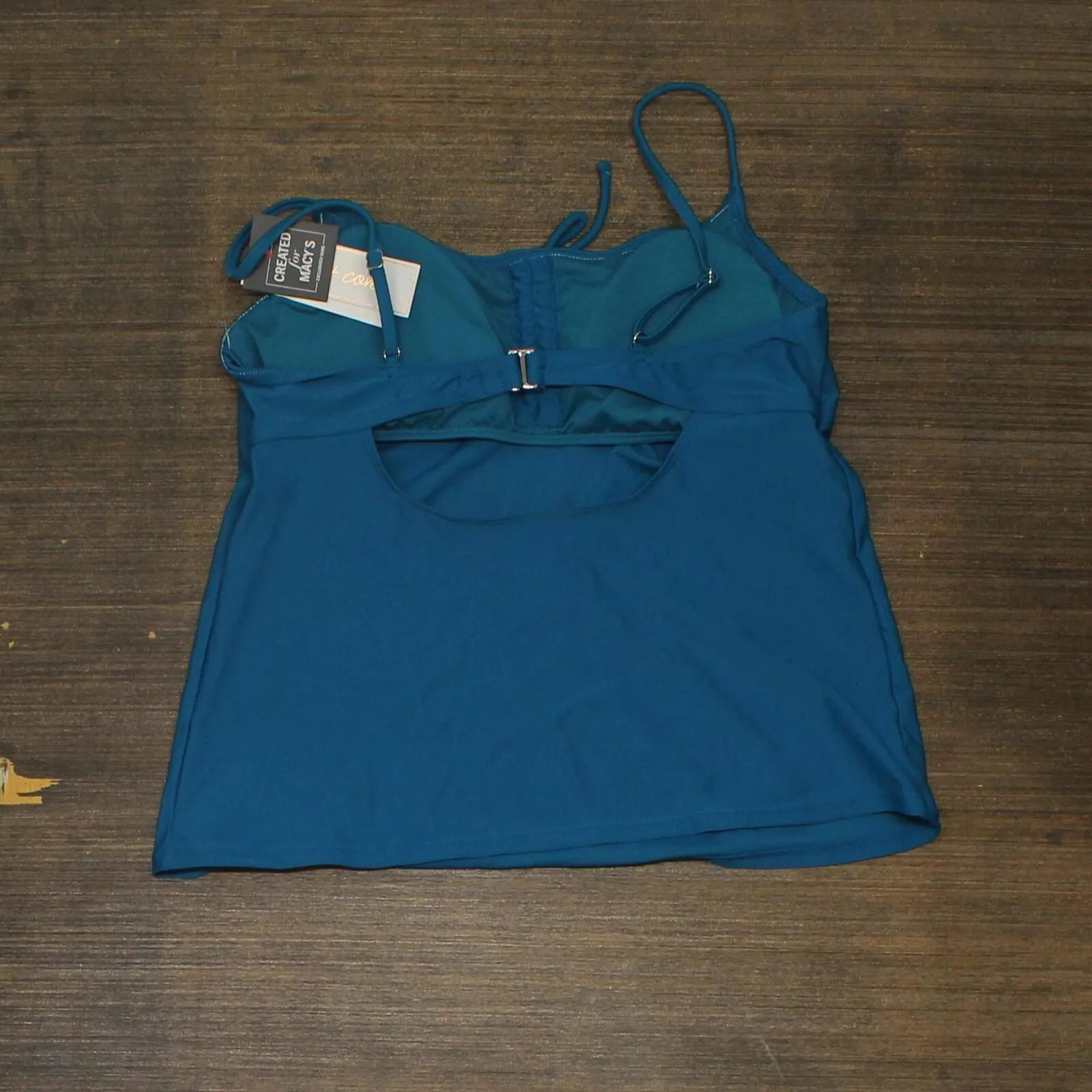Salt   Cove Juniors' Tie-Front Tankini Top 805068