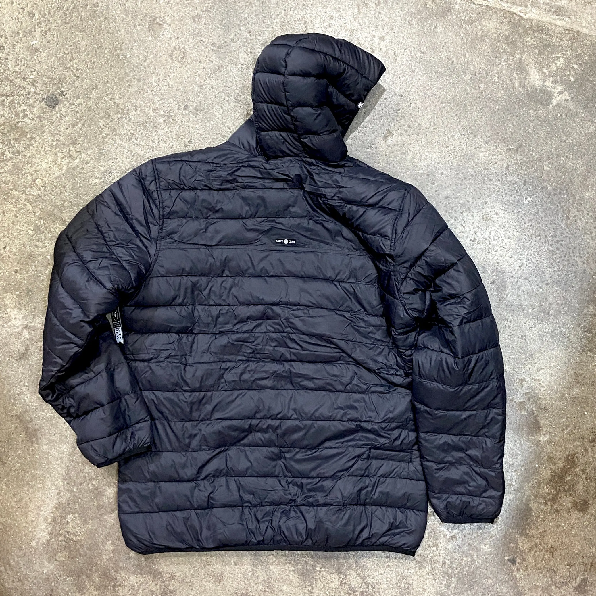 SALTY CREW   BARRIER BLACK JACKET