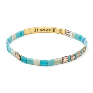 Scout Curated Wears Good Karma Miyuki Bracelet - Just Breathe