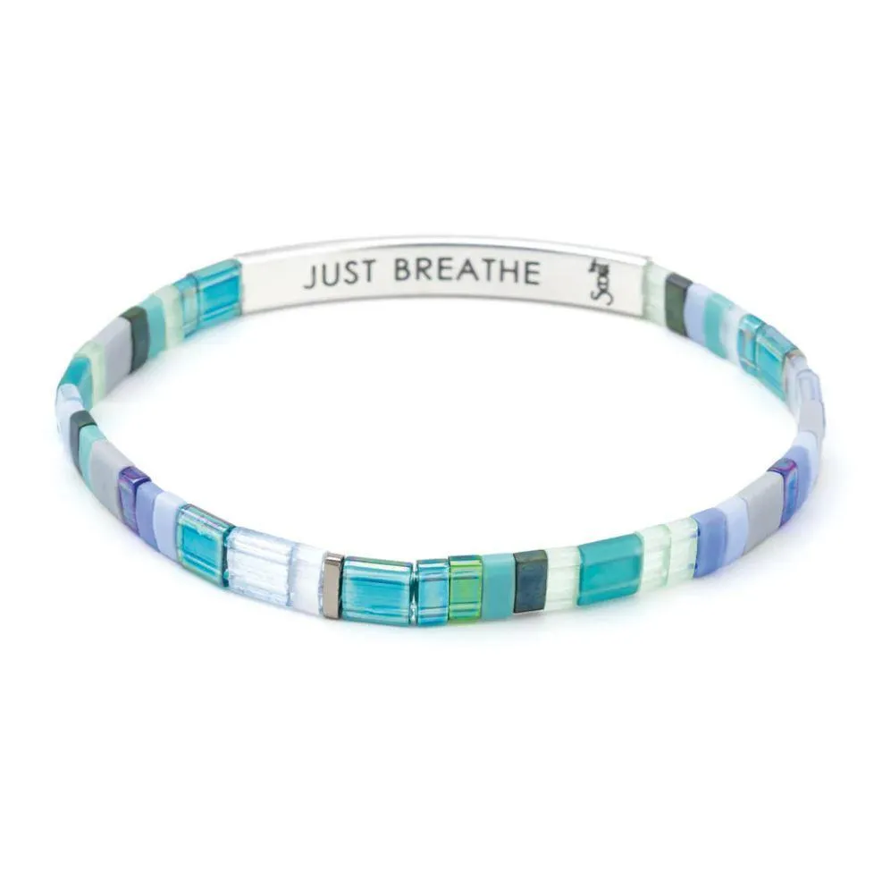 Scout Curated Wears Good Karma Miyuki Bracelet - Just Breathe