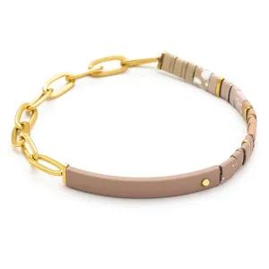 Scout Curated Wears Good Karma Ombre Chain Bracelet - Gratitude Fawn/Gold