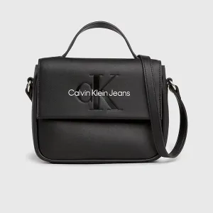 Sculpted Flap Bag - Black Multi