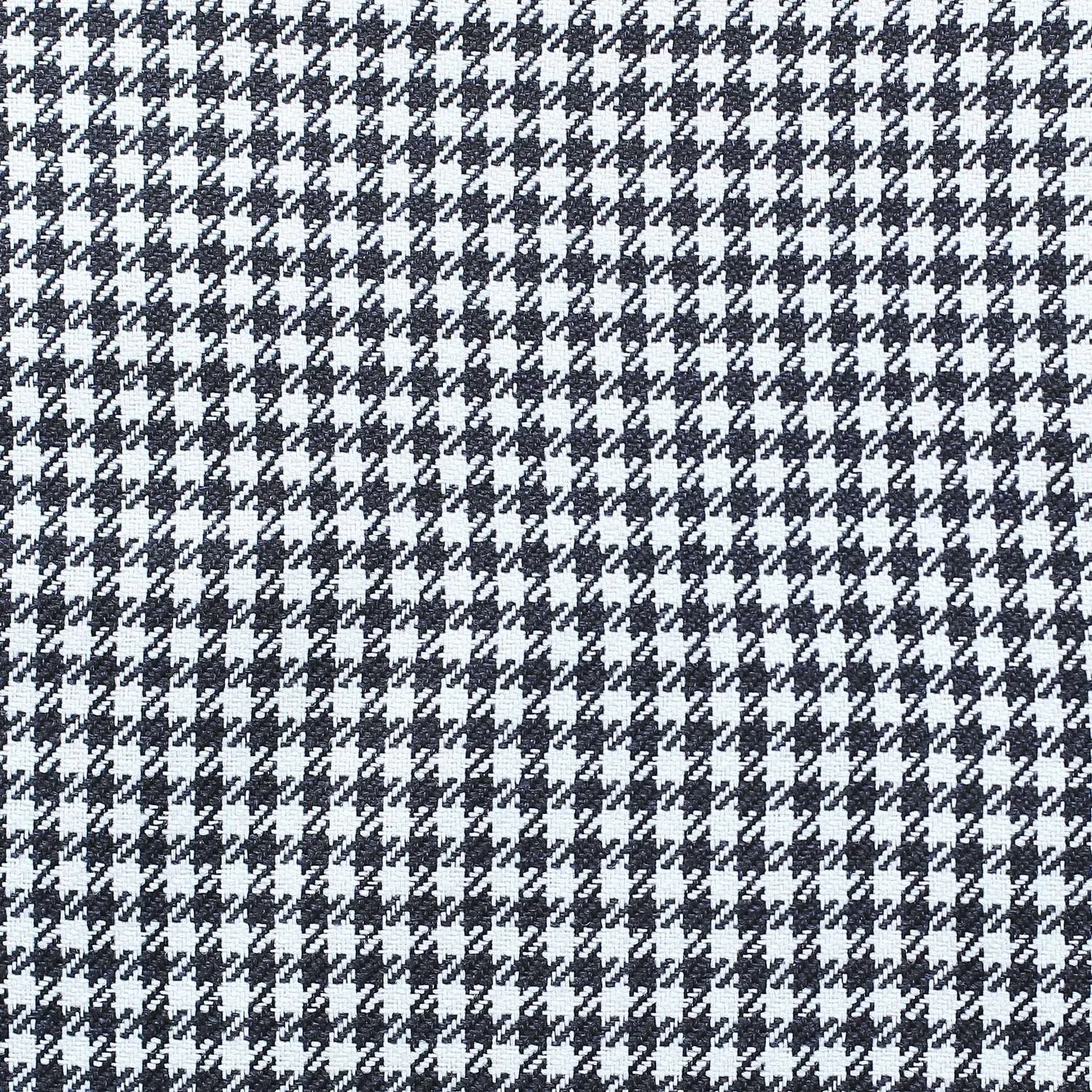 Set of 2 Black Checkered Faux Leather Pillow Covers