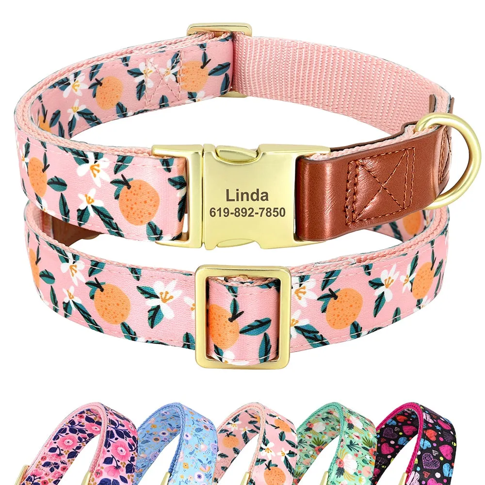Shades Of PU Leather Collars: Personalized