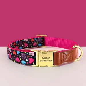 Shades Of PU Leather Collars: Personalized