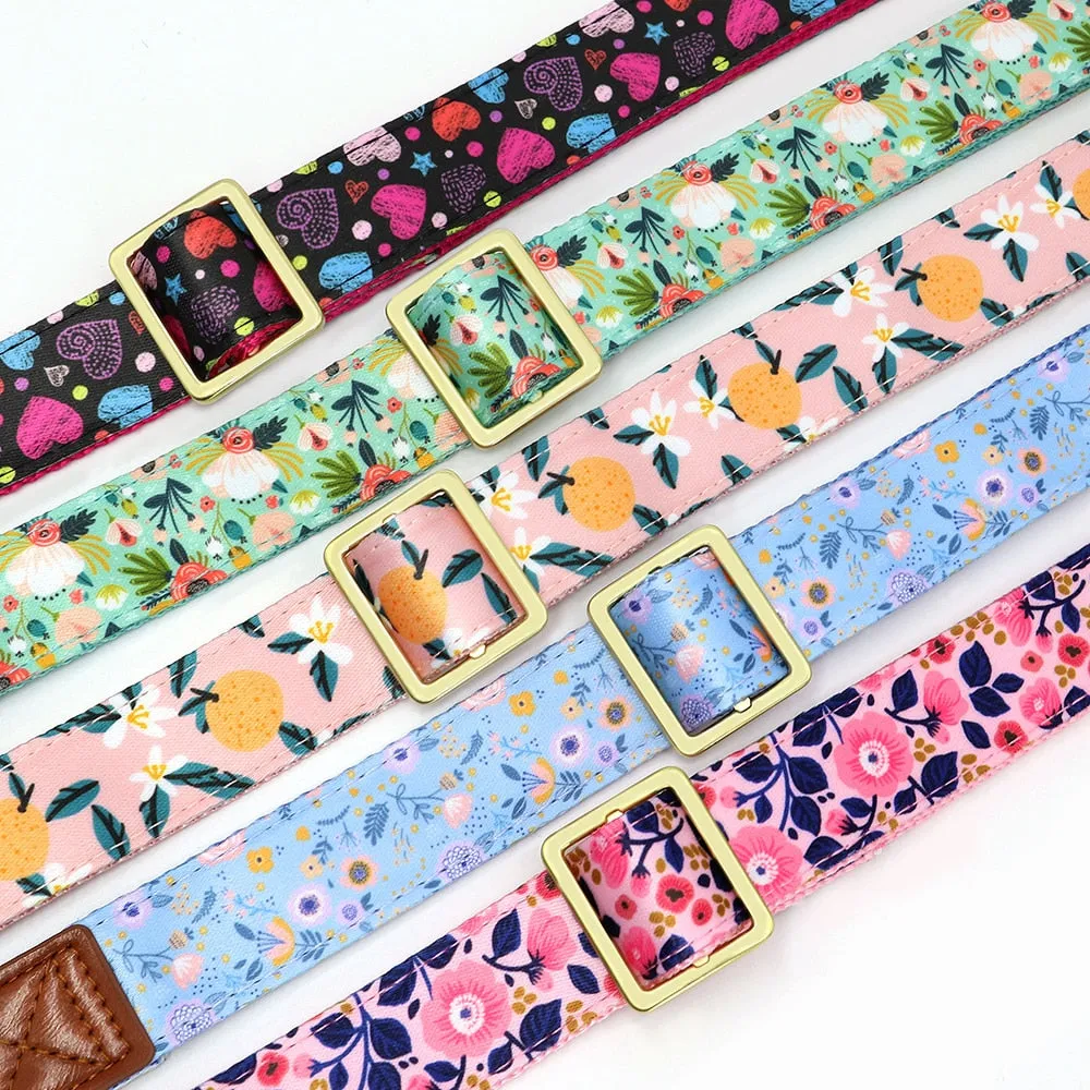 Shades Of PU Leather Collars: Personalized