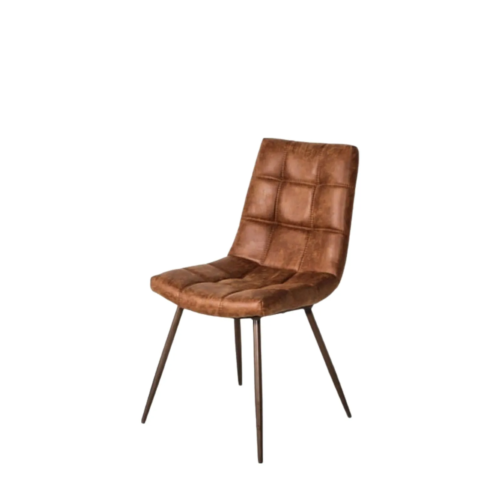 SIGMUND Dining Chairs in Brown set of 2
