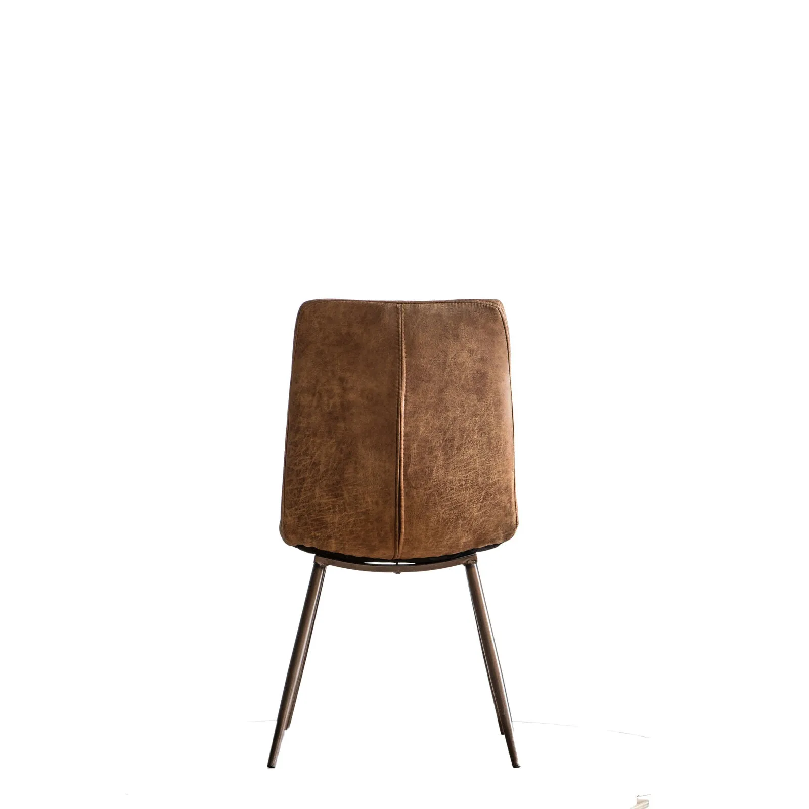 SIGMUND Dining Chairs in Brown set of 2