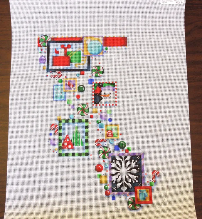 Snowflakes Stocking