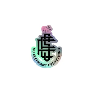 SO ELEPHANT HOLOGRAPHIC STICKERS