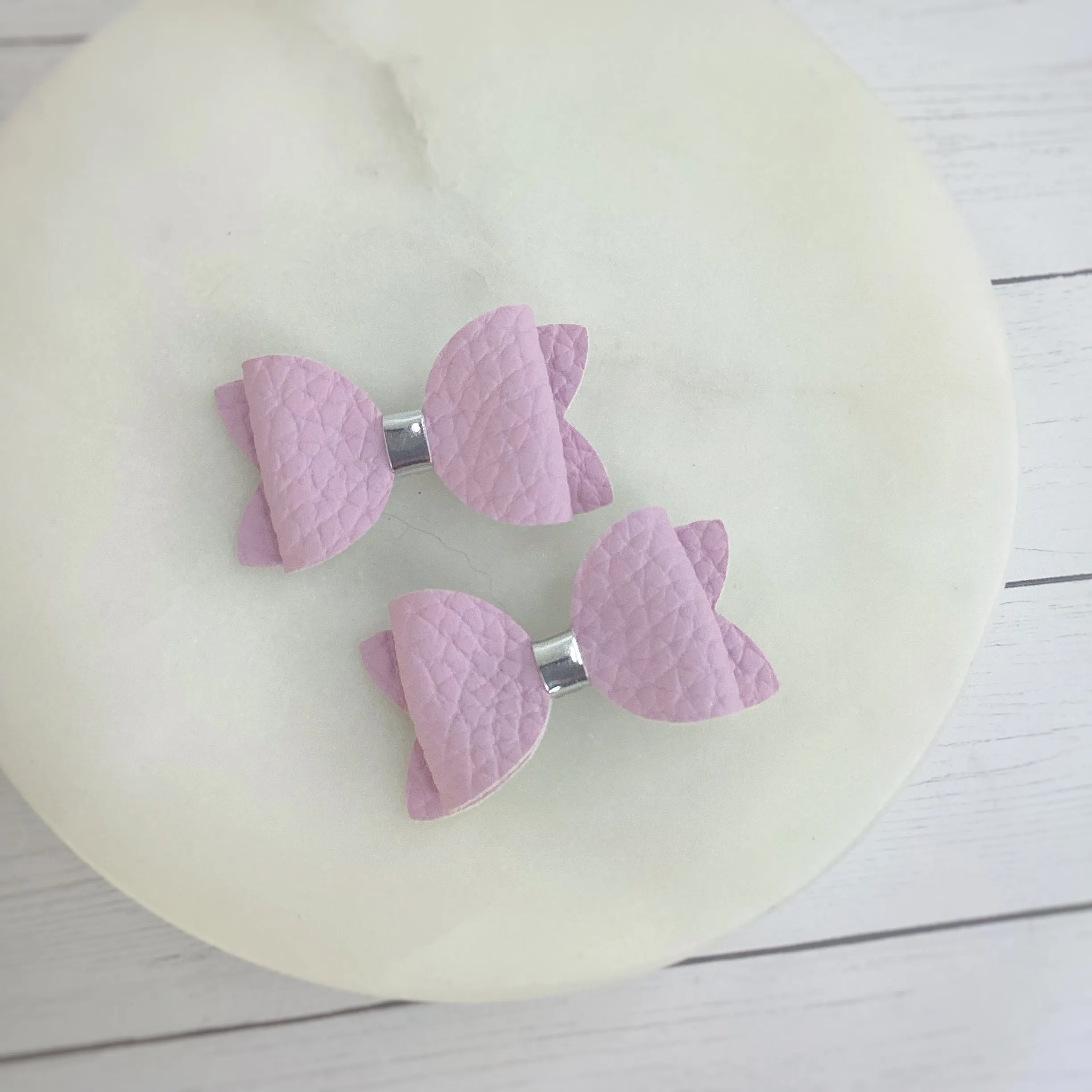Solid Color Micro Mini Bow Collection
