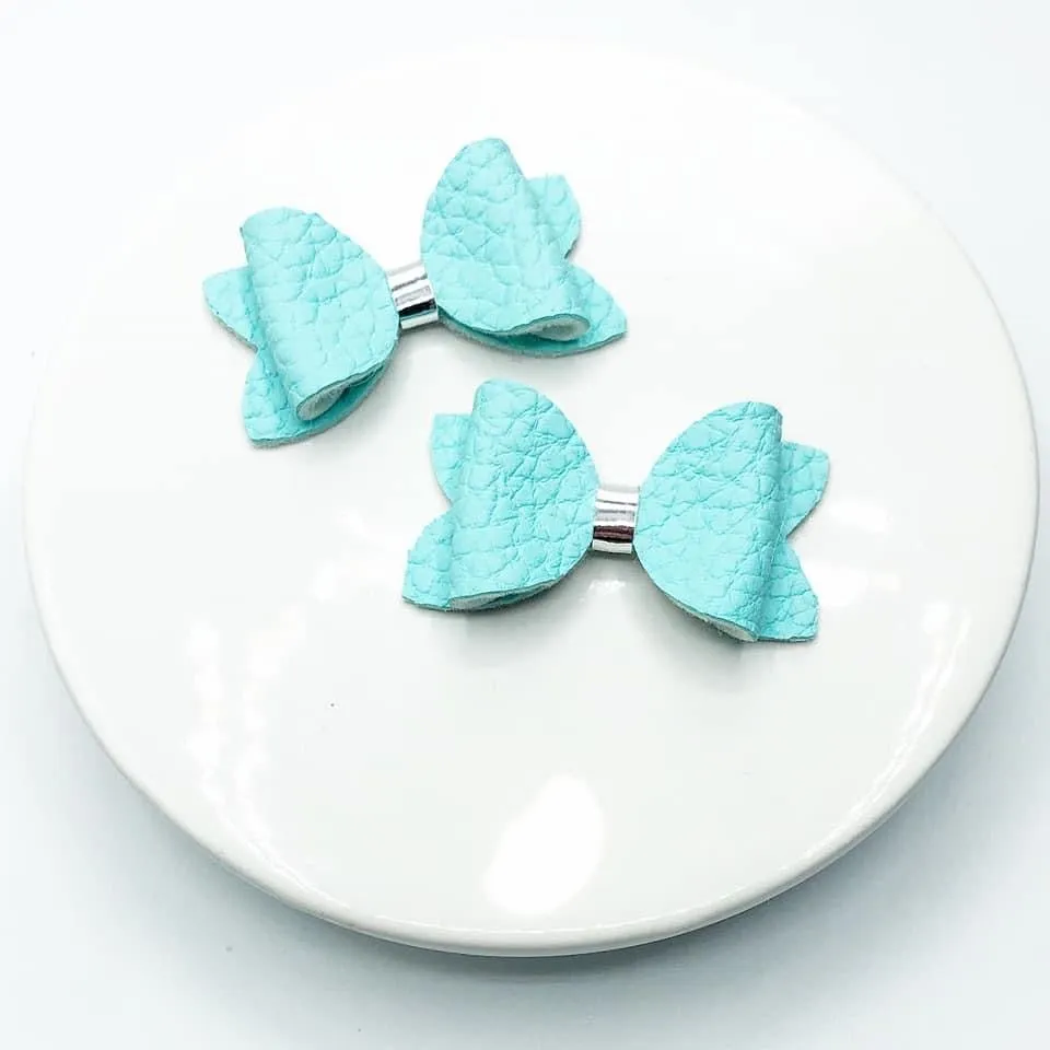 Solid Color Micro Mini Bow Collection