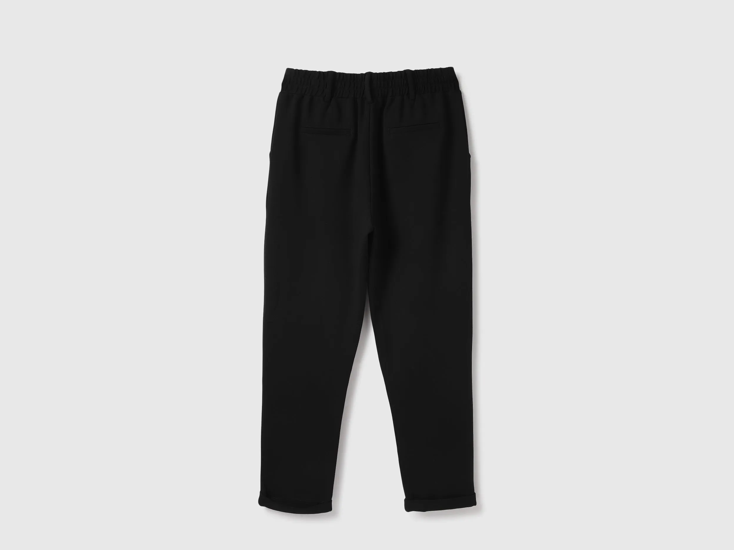 Solid Narrow Fit Trousers