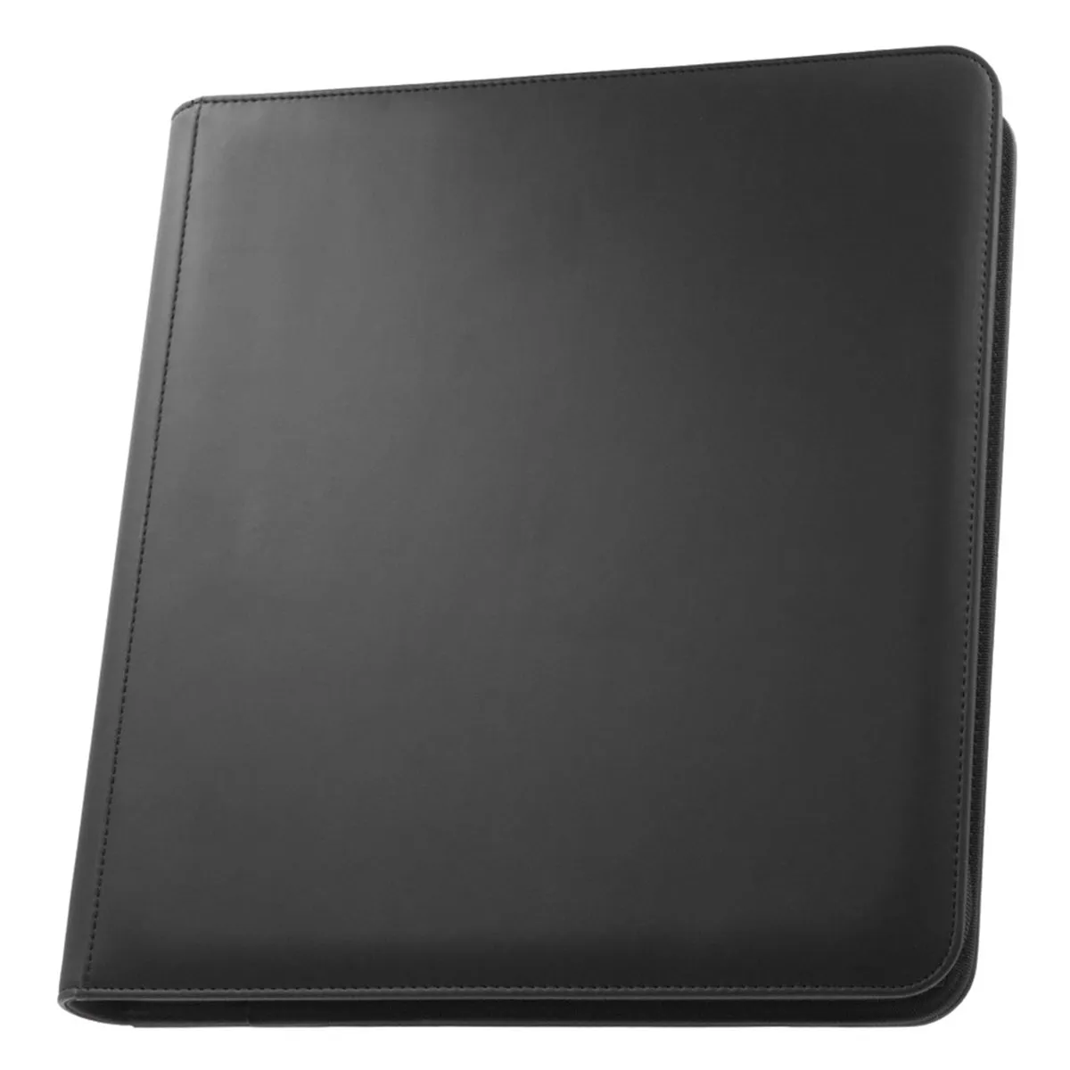 STEALTH 12 Pocket Zip Trading Card Binder - BLACK