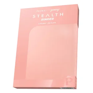 STEALTH 9 Pocket Zip Trading Card Binder - PINK