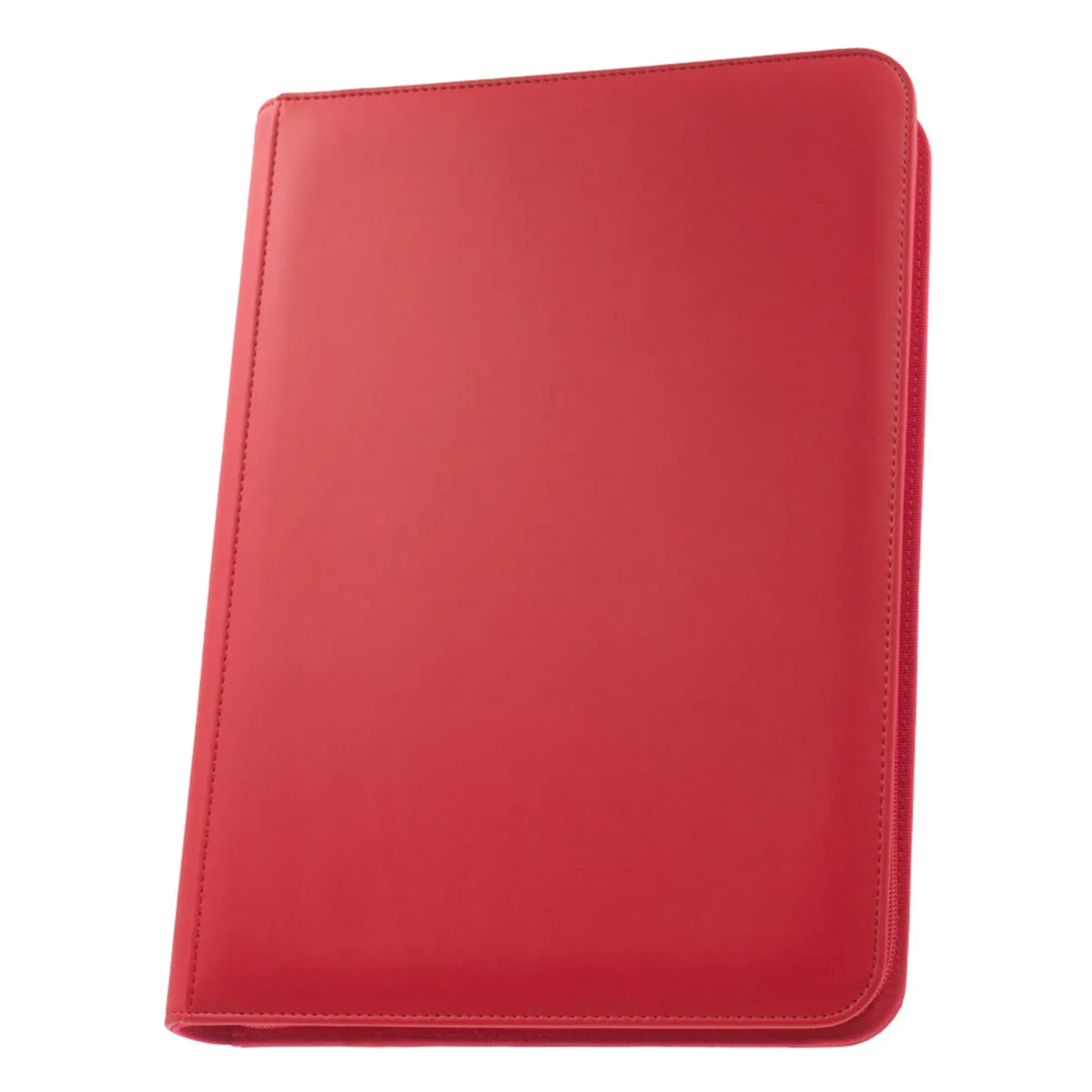 STEALTH 9 Pocket Zip Trading Card Binder - RED