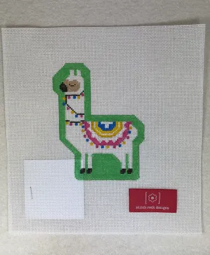 Stitch Rock Designs 235 L-03G Green Llama