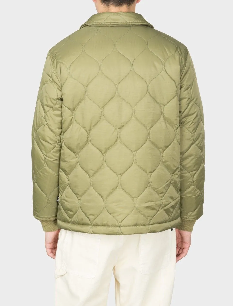 Stussy Quilted Work Jacket Olive