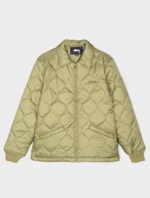 Stussy Quilted Work Jacket Olive