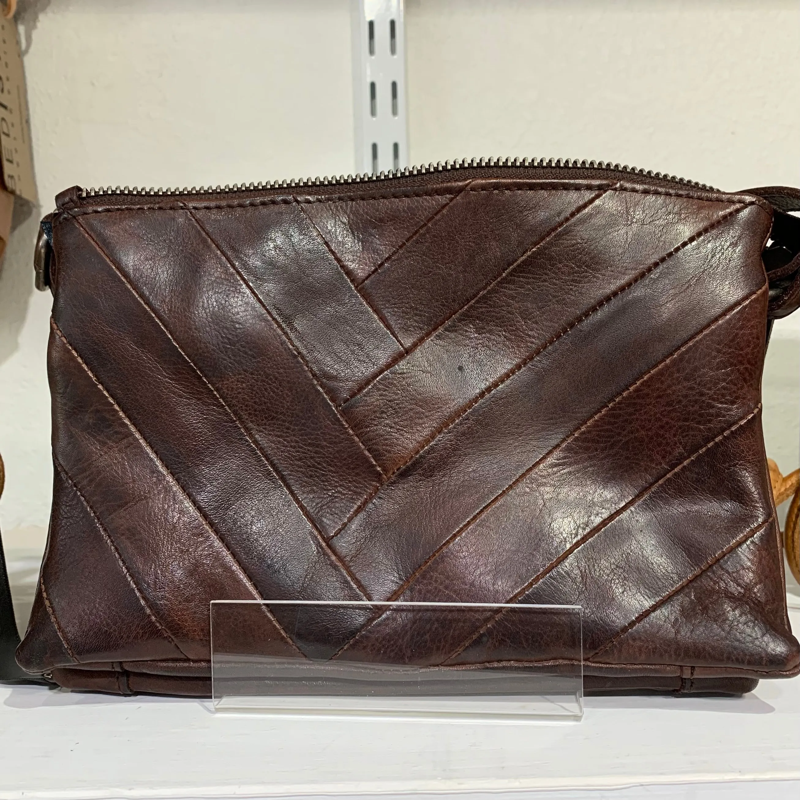 Sunny Leather Crossbody Purse
