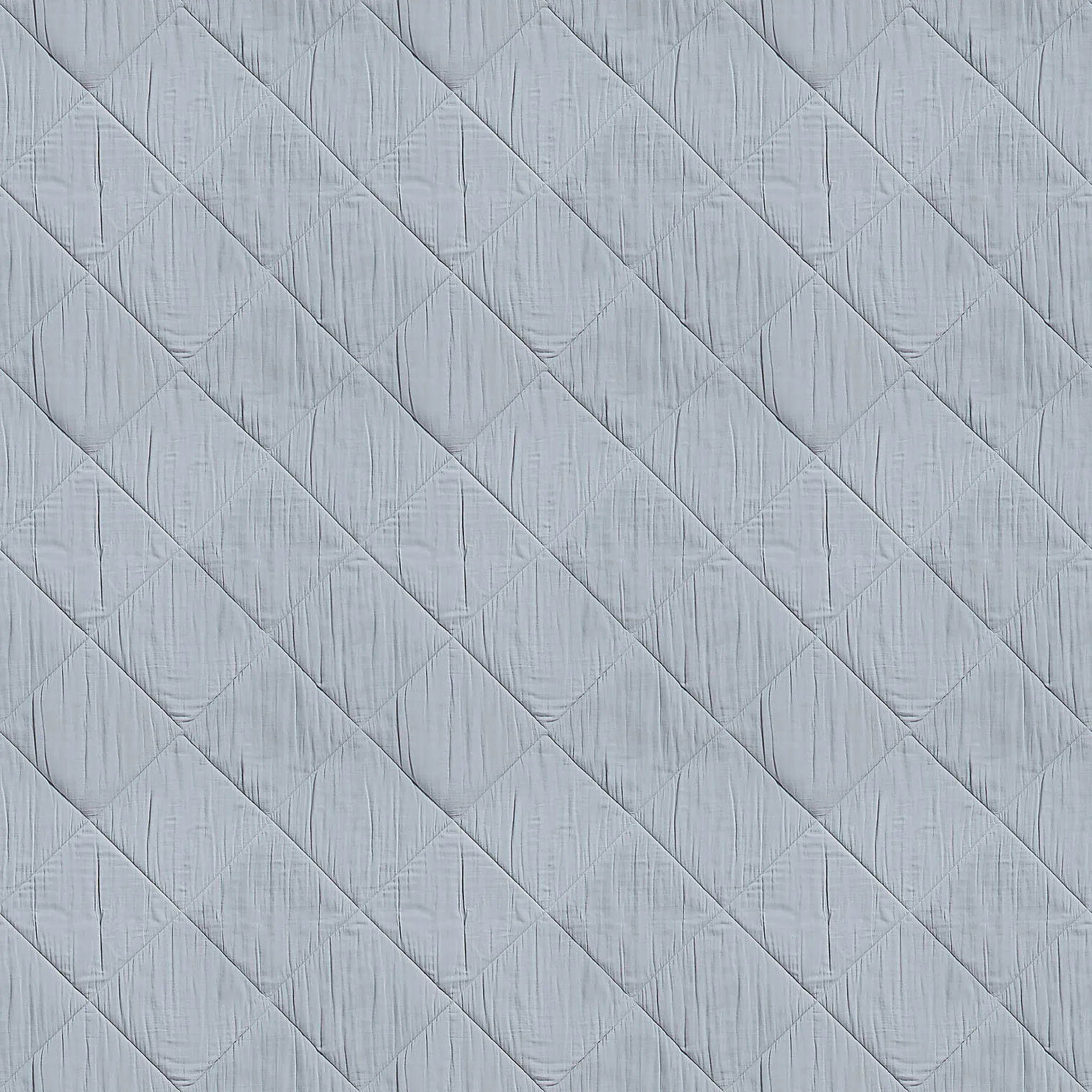 Supersoft Mist Blue Quilted Cotton Gauze Kids Pillow Sham