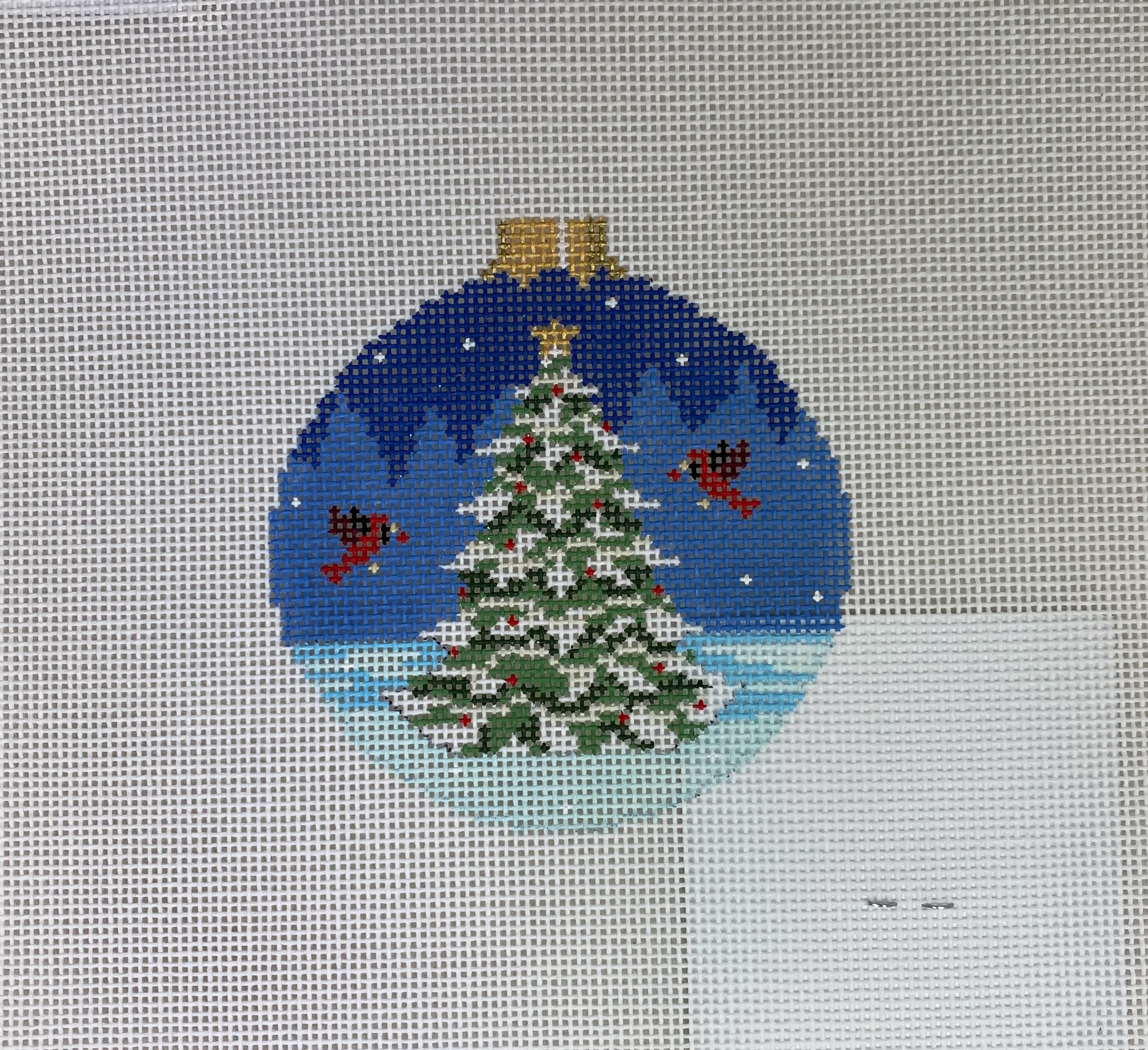 Susan Roberts Needlepoint 7206 Cardinal Tree