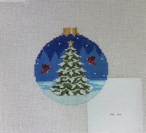 Susan Roberts Needlepoint 7206 Cardinal Tree