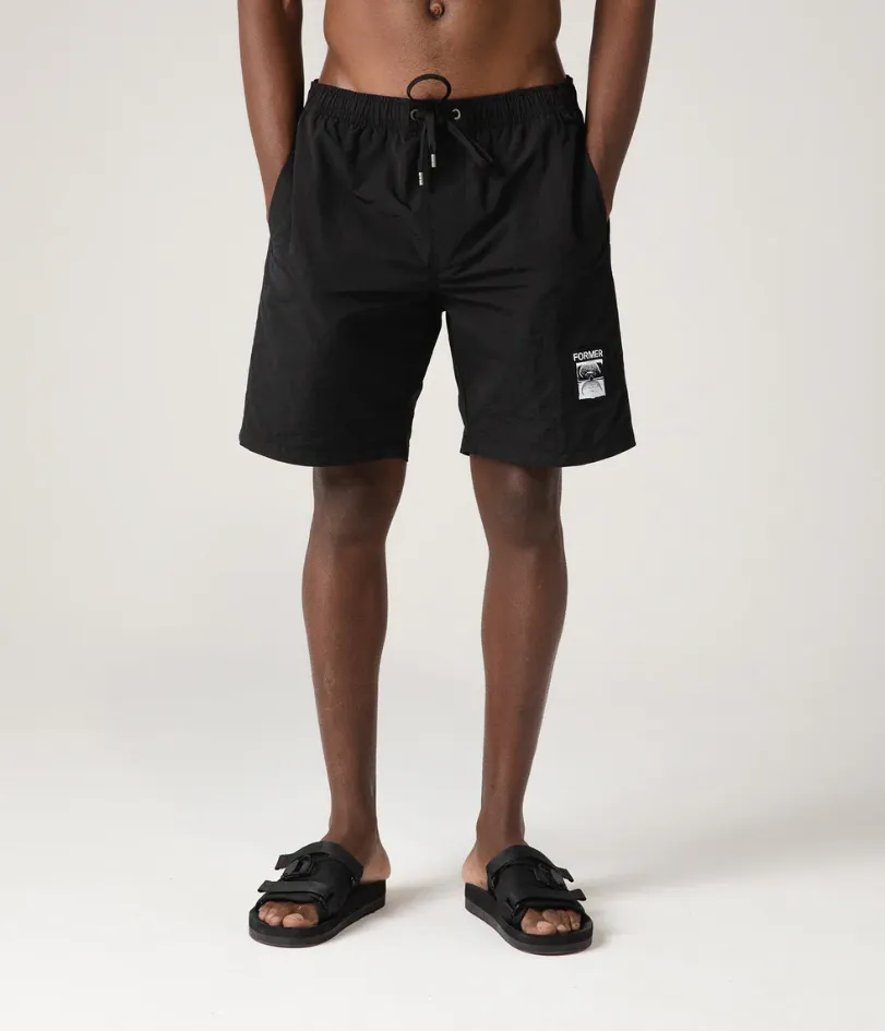SWANS BAGGY SWIM TRUNK - BLACK