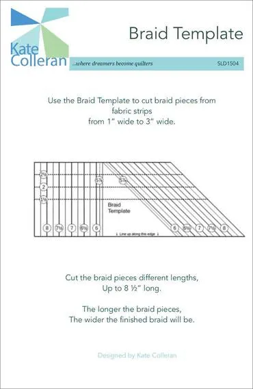 Table Scraps and Braid Template Bundle