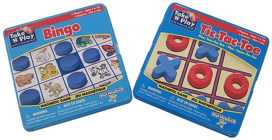 TAKE N PLAY BINGO/TIC TAC TOE