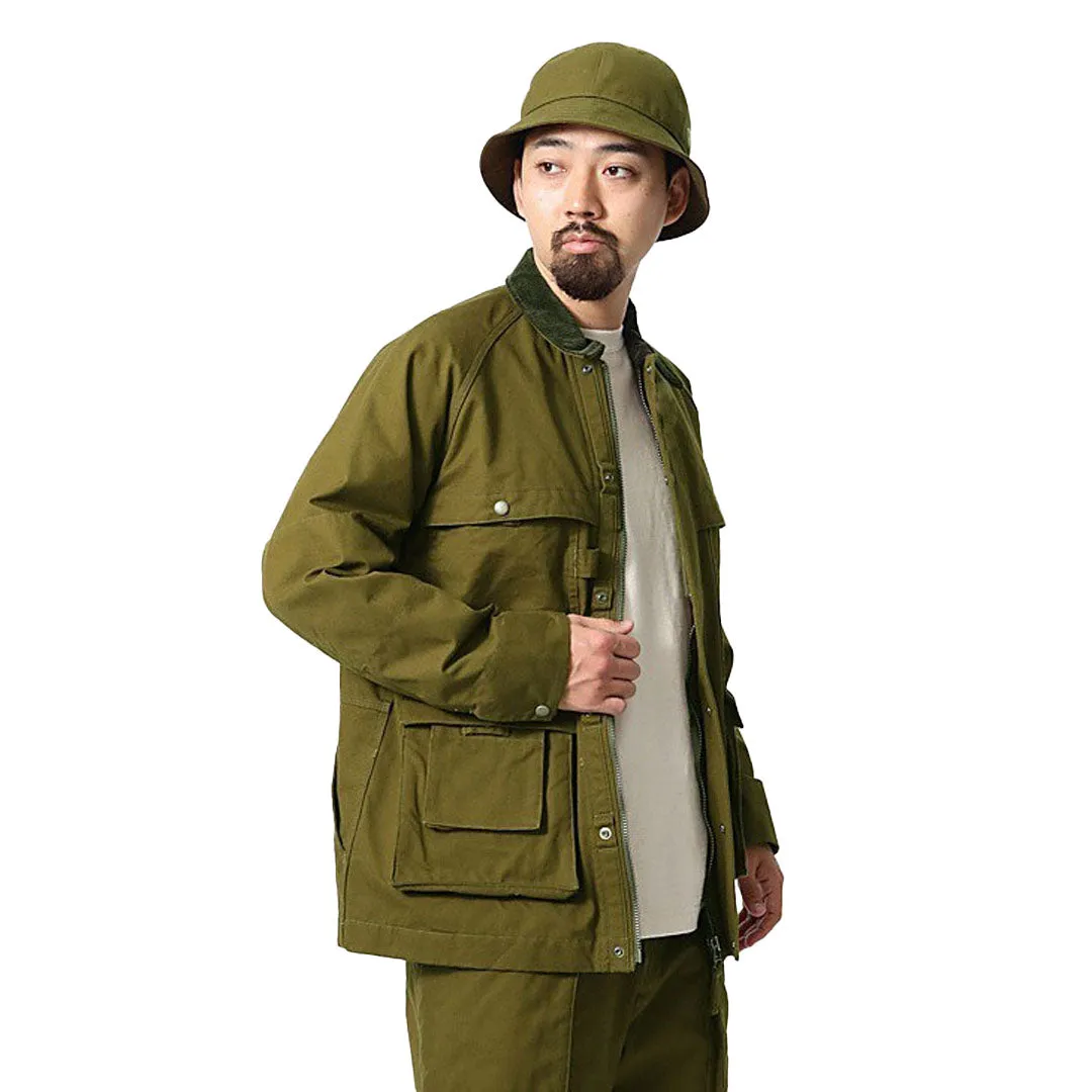 Takibi Canvas Jacket Olive Olive
