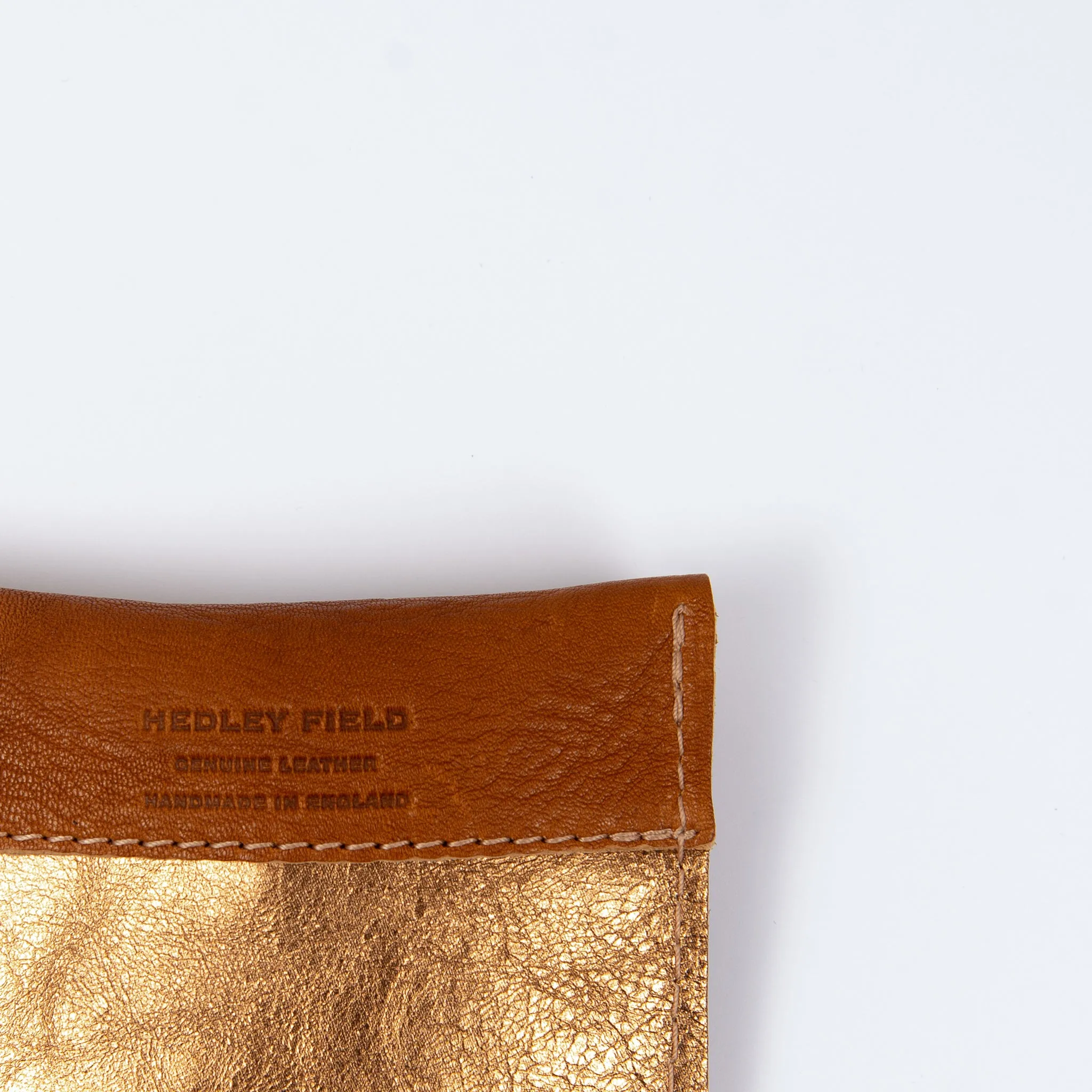 TAN   COPPER COIN/CARD PURSE