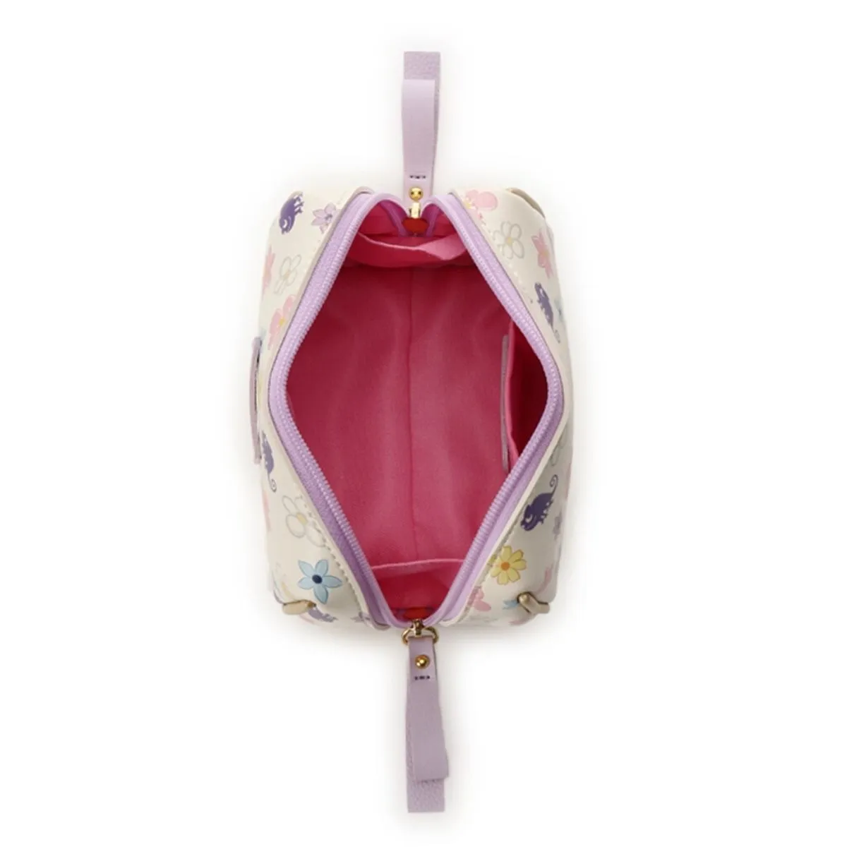 Tangled Rapunzel Magical Flowers and Pascal Pouch