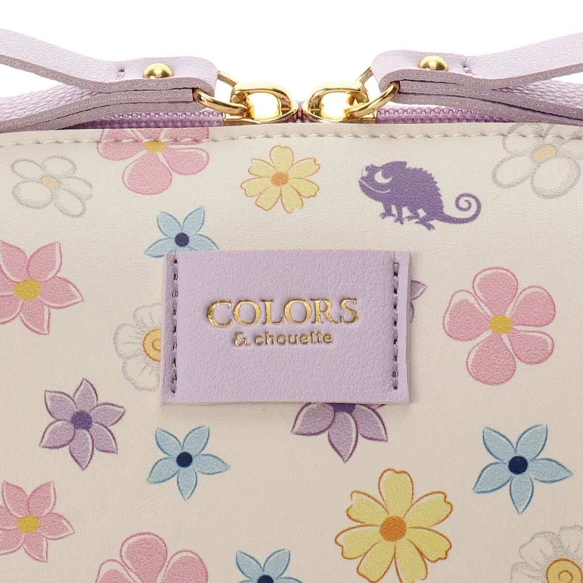 Tangled Rapunzel Magical Flowers and Pascal Pouch
