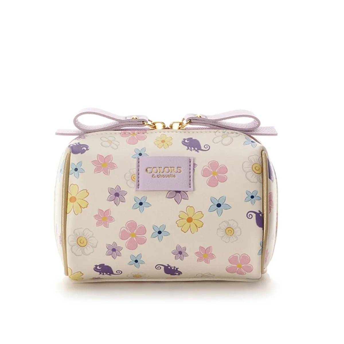 Tangled Rapunzel Magical Flowers and Pascal Pouch