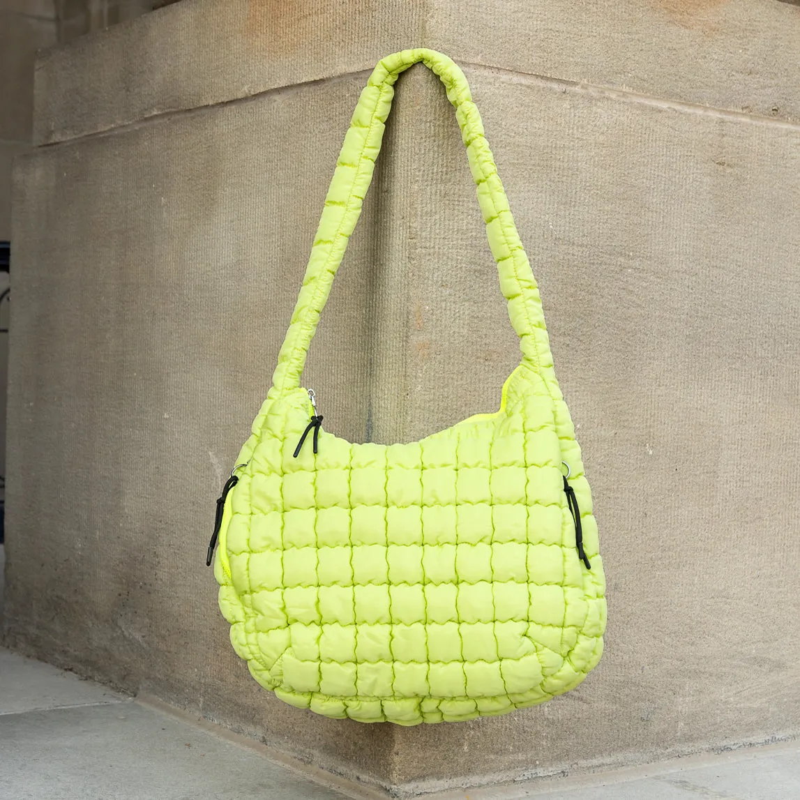 Taylor Quilted Puffer Tote