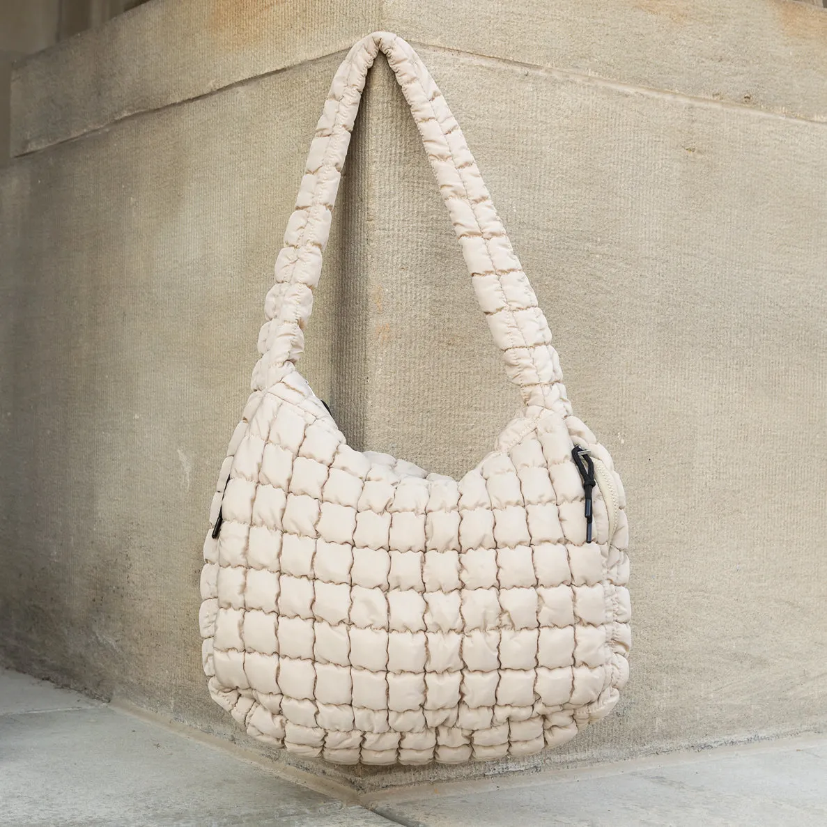 Taylor Quilted Puffer Tote