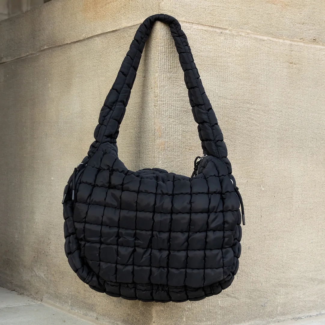 Taylor Quilted Puffer Tote