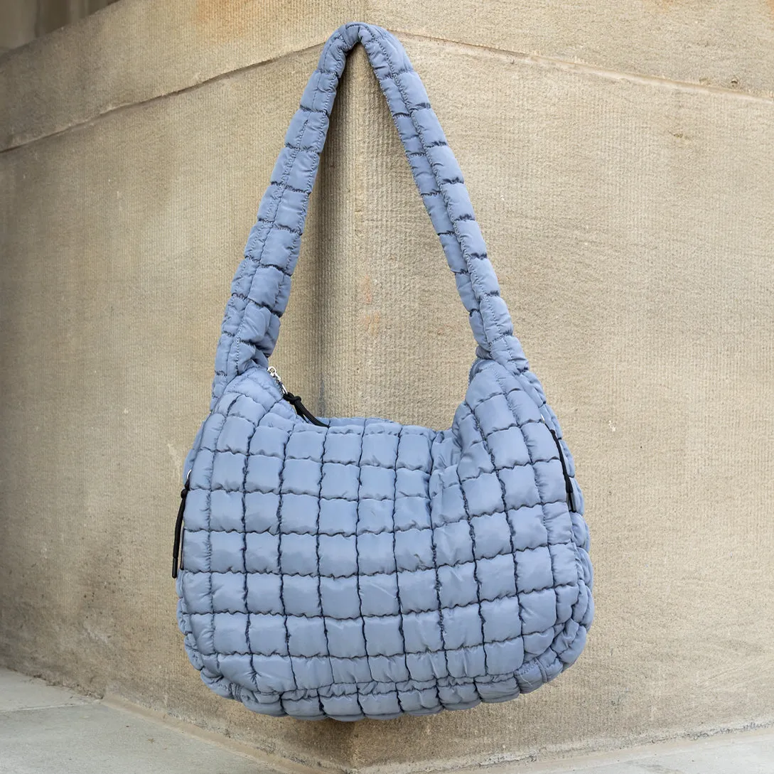Taylor Quilted Puffer Tote