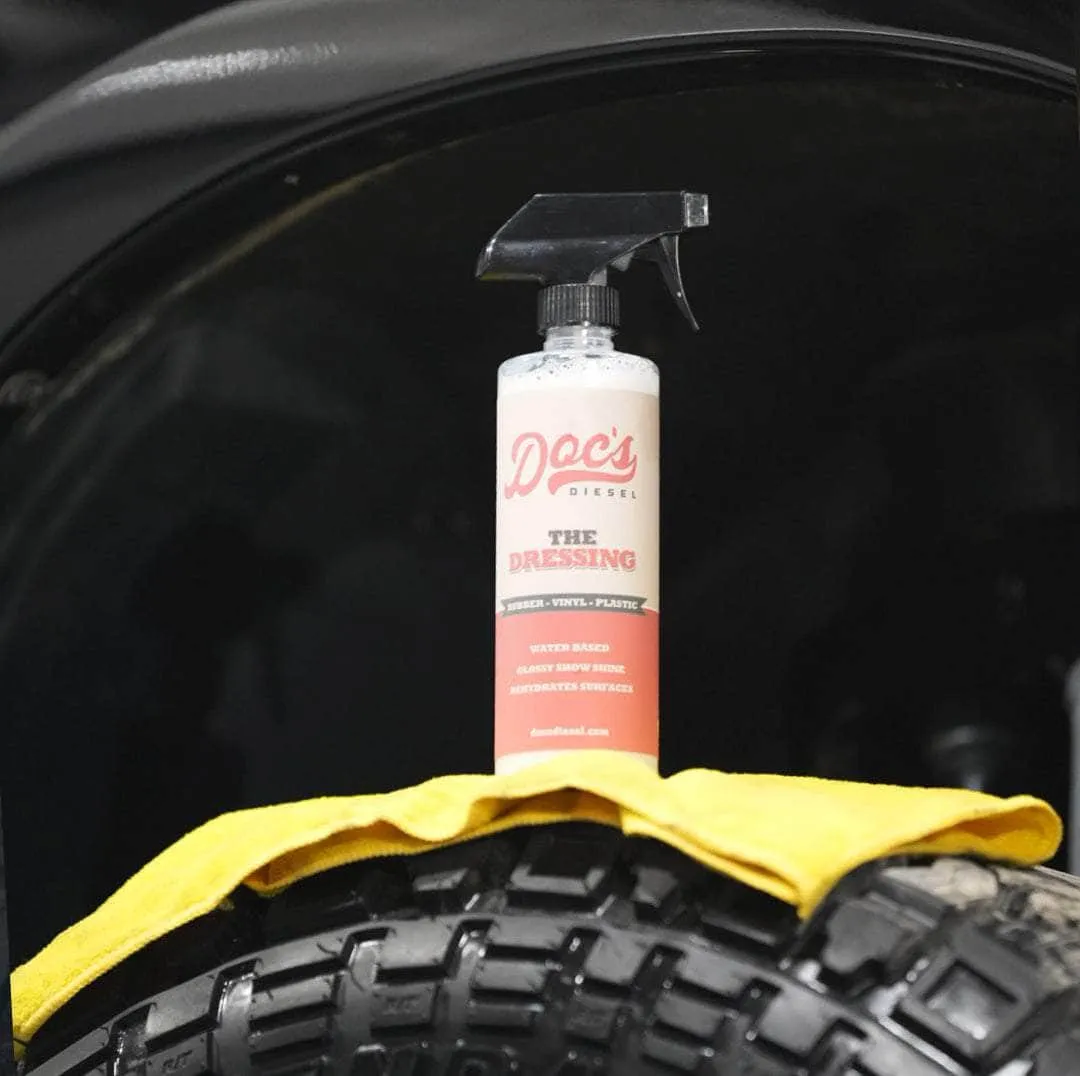 The Dressing (Rubber, Vinyl, Plastic, Tires)