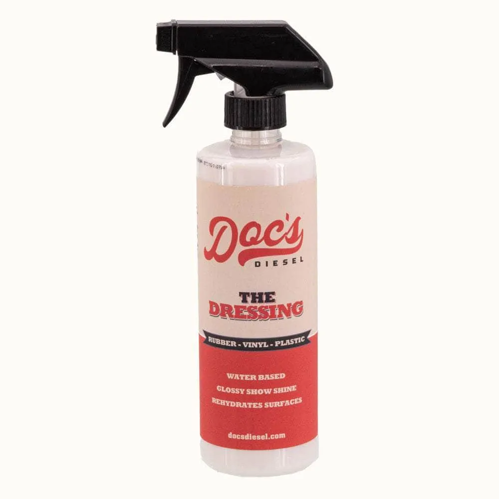 The Dressing (Rubber, Vinyl, Plastic, Tires)