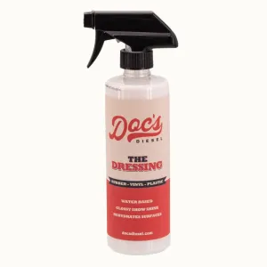 The Dressing (Rubber, Vinyl, Plastic, Tires)